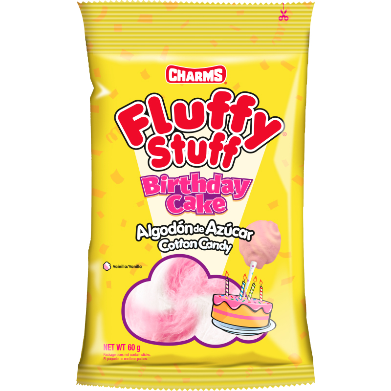 Fluffy Stuff Birthday Cake
